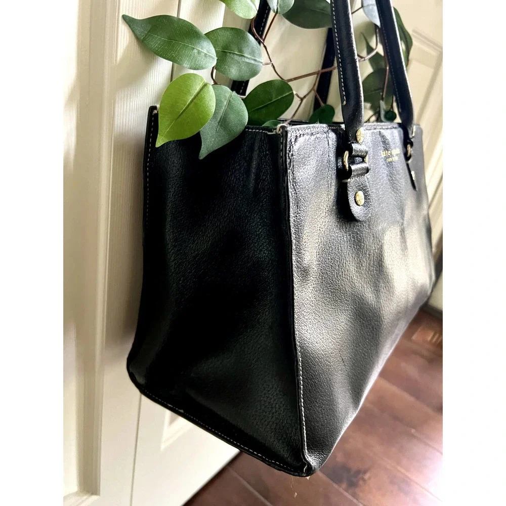 Kate Spade Black Pebble Tote Bag - Picture 9 of 9